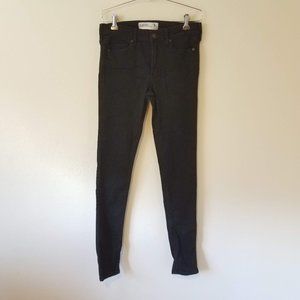 Abercrombie & Fitch Womens 8R Black The A&F Super Skinny Jeans NWT